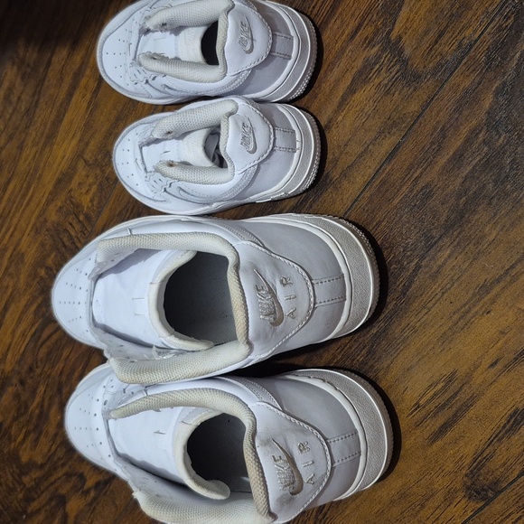 Men & Kids White Sneakers - Picture 3 of 4